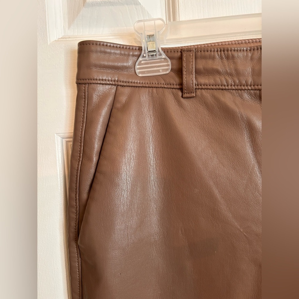 Babaton cropped vegan leather pant - Picture 12 of 12